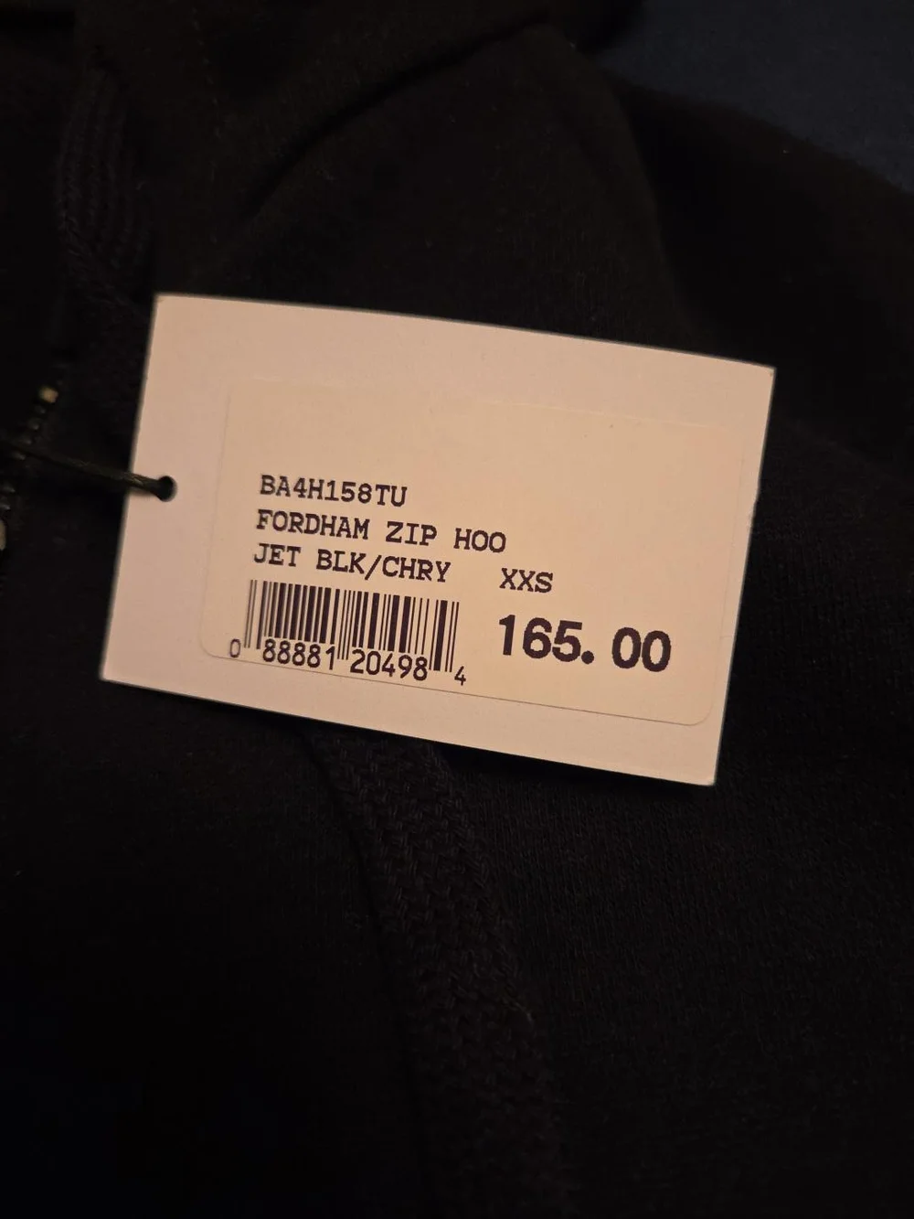 WESLEY Fordham Tracksuit Set Zip Hoodie & Sweatpants XXS NWT/NWOT